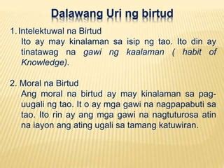 mga uri ng teolohikal na birtud|Mga Uri ng Birtud .
